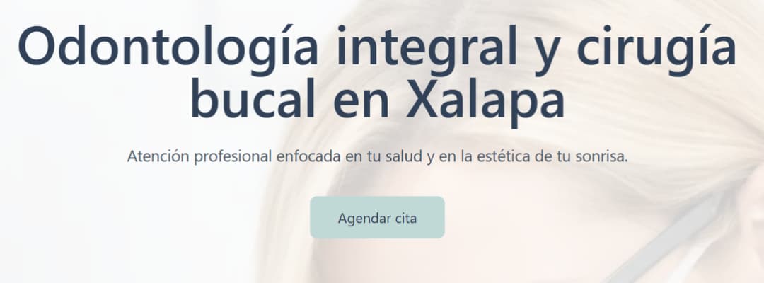 Ejemplo de página web para consultorio dental desarrollada por DakDev